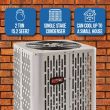 Trane 2 Ton 15.2 SEER2 Central Air Conditioner Condenser - R454B Single Stage - RunTru by Trane view 2 | ClimateProDirect.com