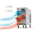 AirRex 145,000 BTU Portable Heat Pump 220 Volts, 3 Phase - R454B Refrigerant view 4 | ClimateProDirect.com