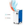 AirRex 13,600 BTU Portable Heat Pump - R454B Refrigerant view 3 | ClimateProDirect.com