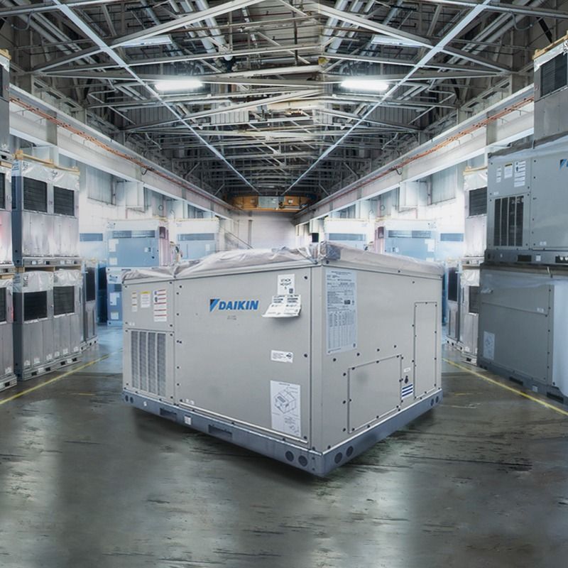 Daikin 5 Ton 140,000 BTU 13.4 SEER2 Gas/Electric Commercial Packaged Unit - 208/230V 3 Phase - R32 | ClimateProDirect.com