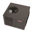 Goodman 2.5 Ton 13.4 SEER2 Package Heat Pump Unit - R32 Downflow/Horizontal view 4 | ClimateProDirect.com