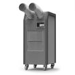 AirRex 18,200 BTU Water Cooled Dual Output Portable Air Conditioner - R454B Refrigerant view 2 | ClimateProDirect.com