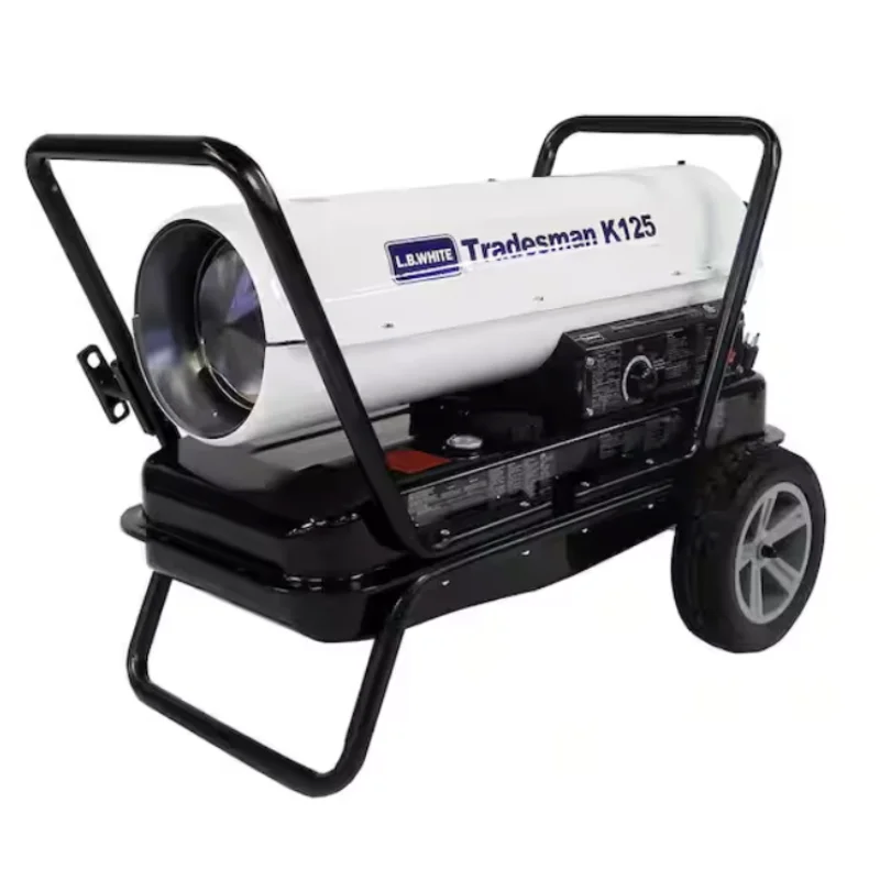 LB White Tradesman 125,000 BTU Kerosene Forced Air Portable Heater LB White
