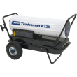 LB White Tradesman 125,000 BTU Kerosene Forced Air Portable Heater view 4 | ClimateProDirect.com