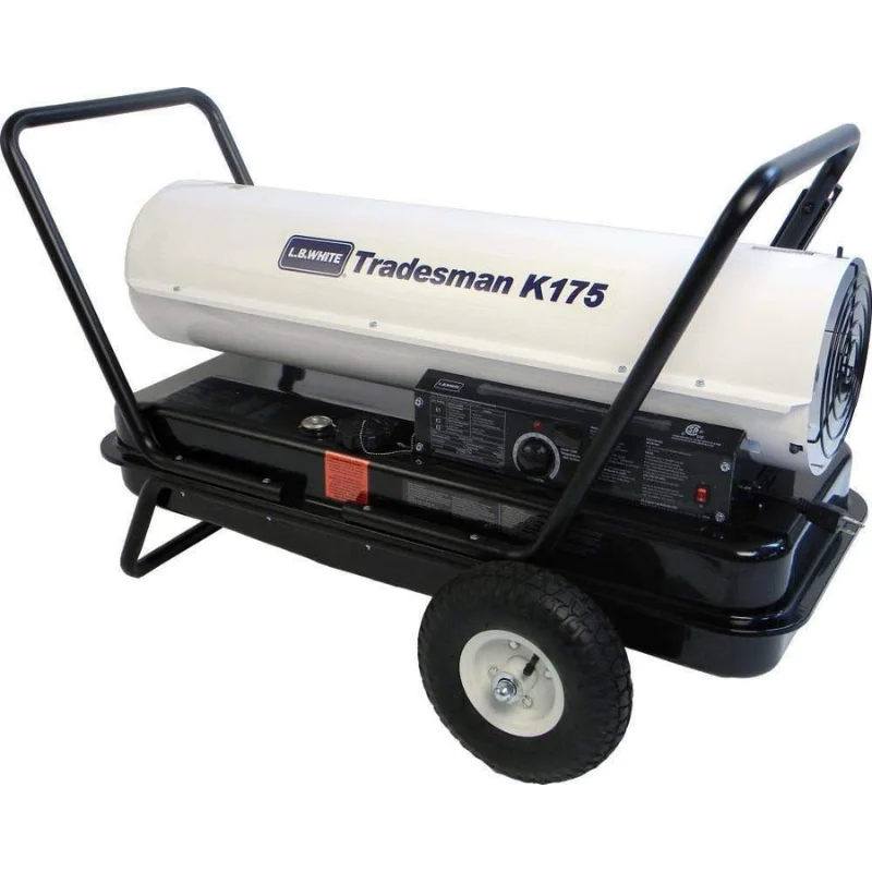 LB White Tradesman 175,000 BTU Kerosene Forced Air Portable Heater LB White